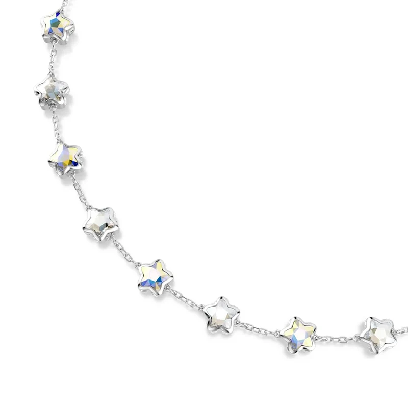 Swarovski Chroma Stars Zilveren Ketting 5754183