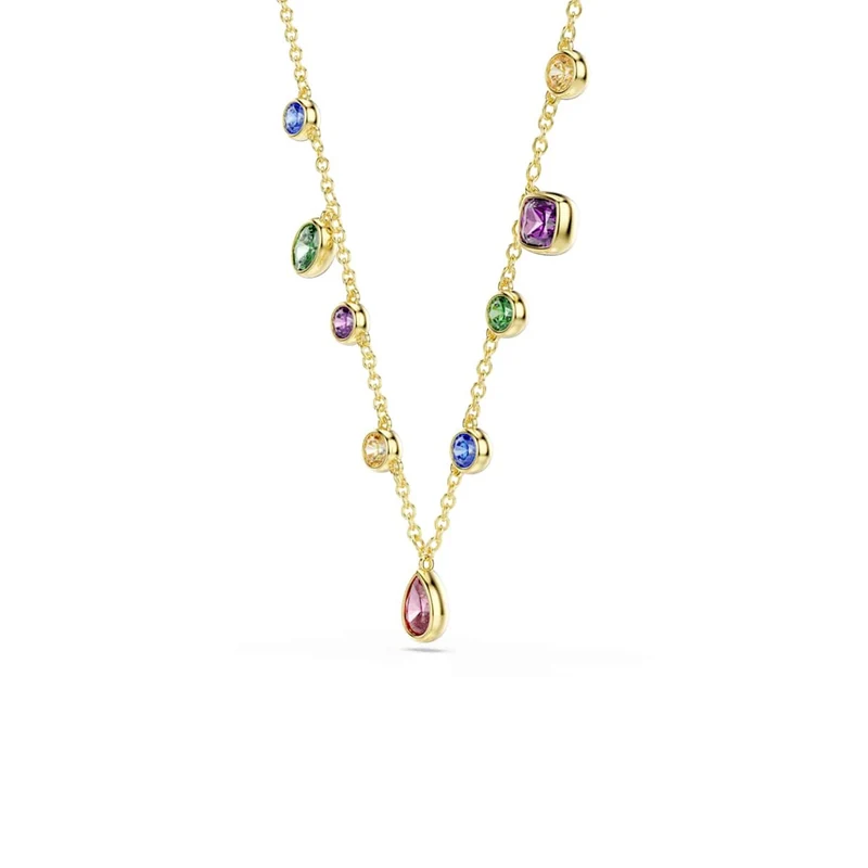 Swarovski Imber Organic Goudkleurige Multicolour Ketting 5753274