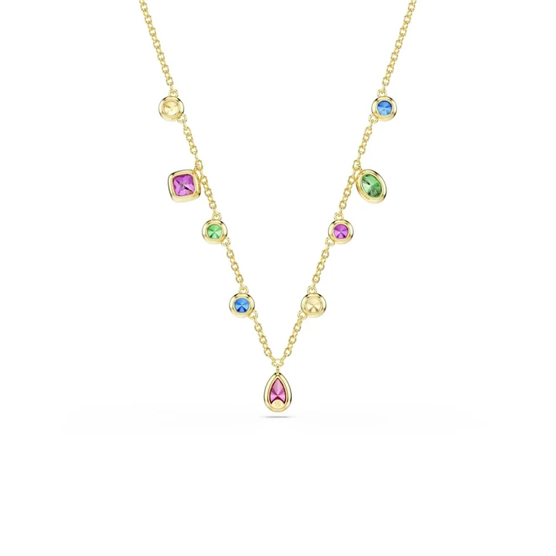 Swarovski Imber Organic Goudkleurige Multicolour Ketting 5753274