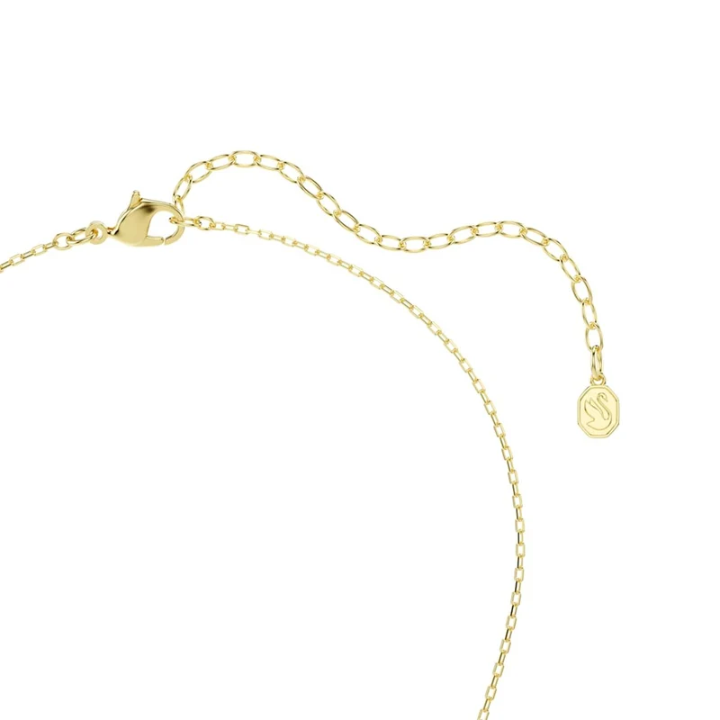 Swarovski Sublima Glam Gouden Ketting met Groene Hanger 5752884