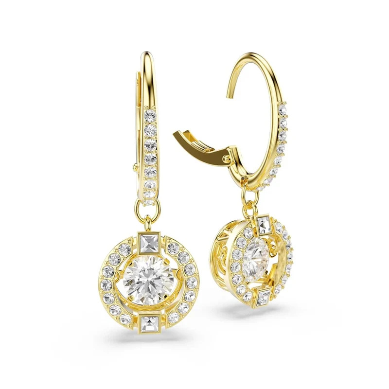 Swarovski Una Sparkling Dc Goudkleurige Oorbellen 5758095