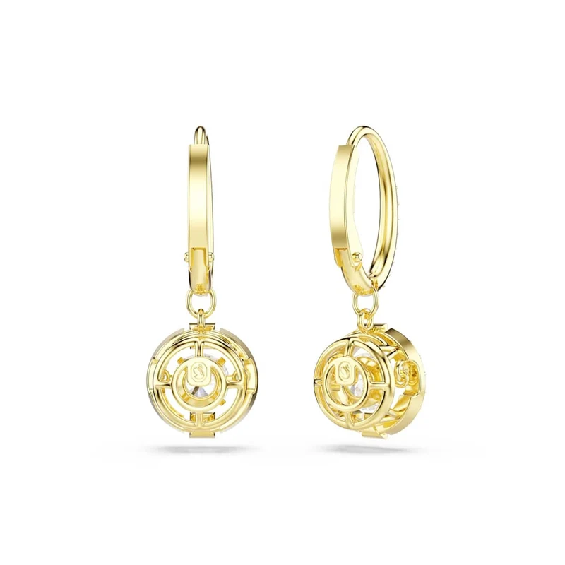 Swarovski Una Sparkling Dc Goudkleurige Oorbellen 5758095