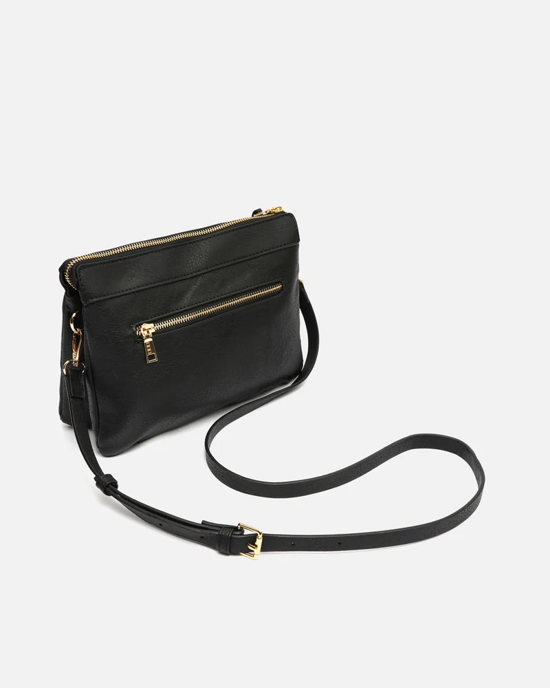 Nikasi bolso bandolera con detalles metálicos