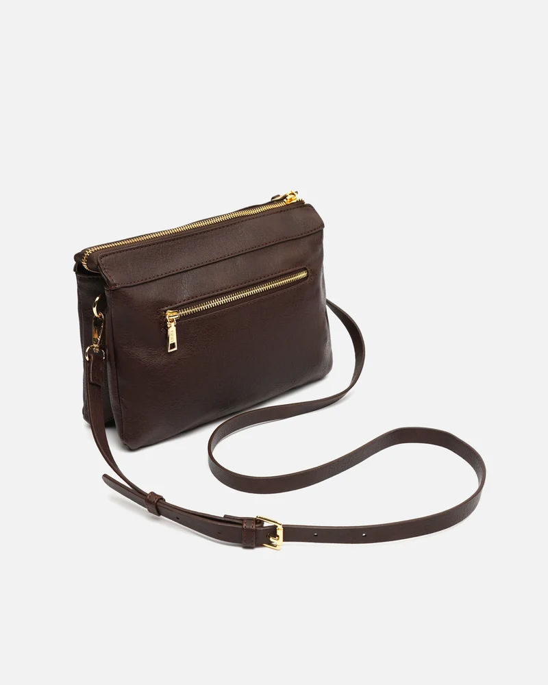 Nikasi bolso bandolera con detalles metálicos