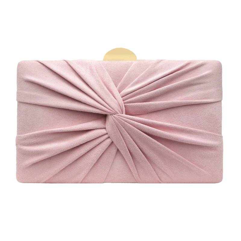 Cartera Nudo Rosa Claro