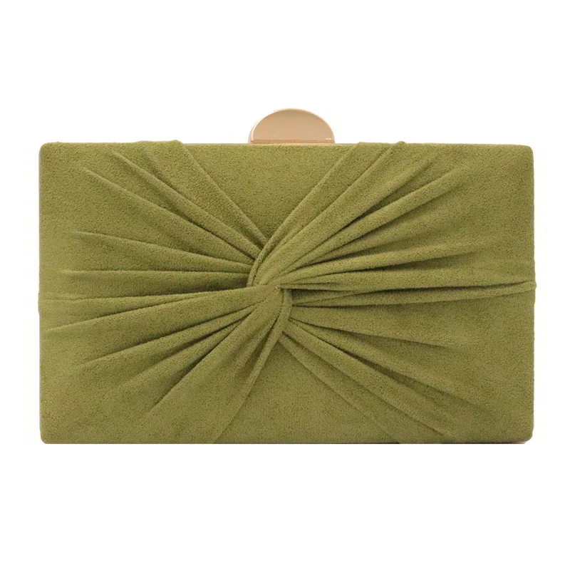 Cartera Nudo Verde Pistacho