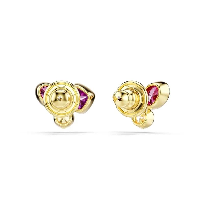 Swarovski Imber Organic Goudkleurige Multicolour Oorknoppen 5760019