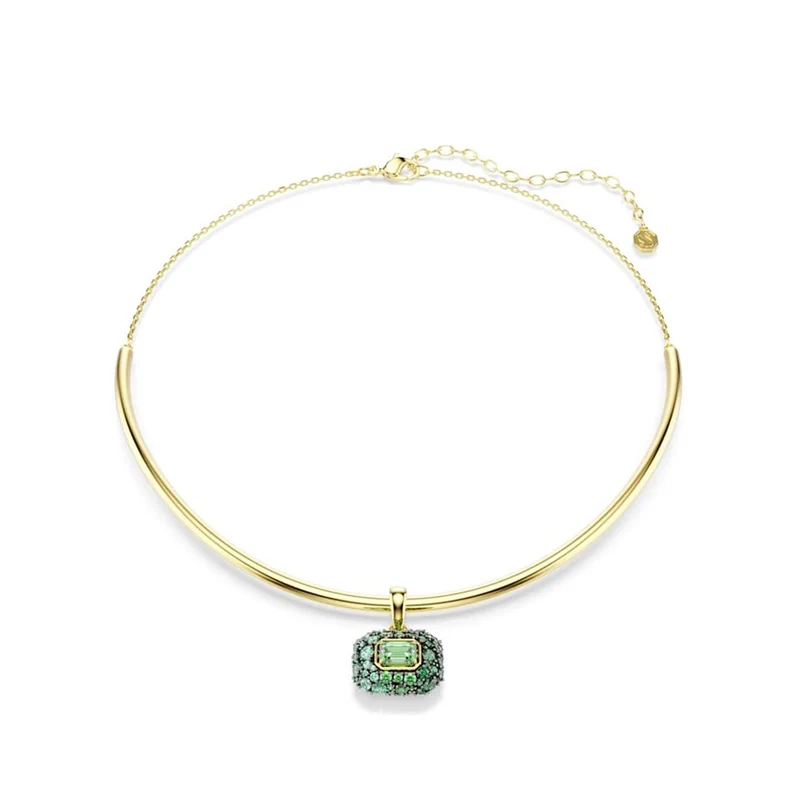 Swarovski Sublima Glam Gouden Choker met Groene Accenten 5760763