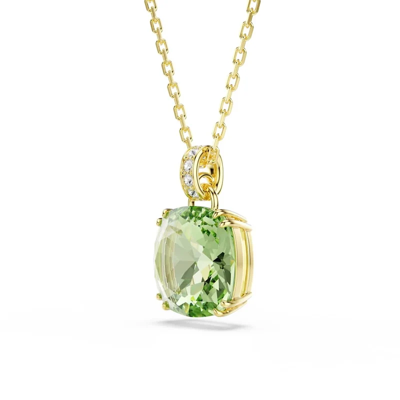 Swarovski Millenia Gouden Ketting met Groene Hanger 5764821