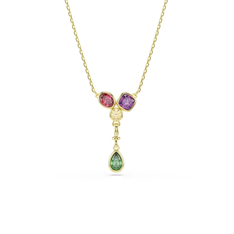 Swarovski Imber Organic Goudkleurige Multicolour Ketting 5753261