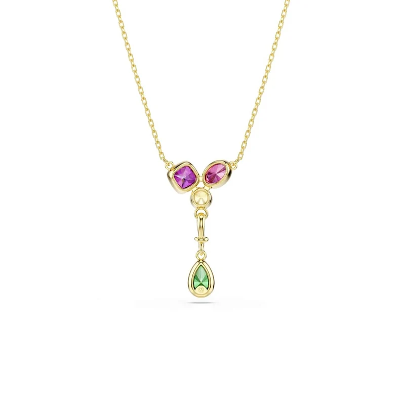 Swarovski Imber Organic Goudkleurige Multicolour Ketting 5753261