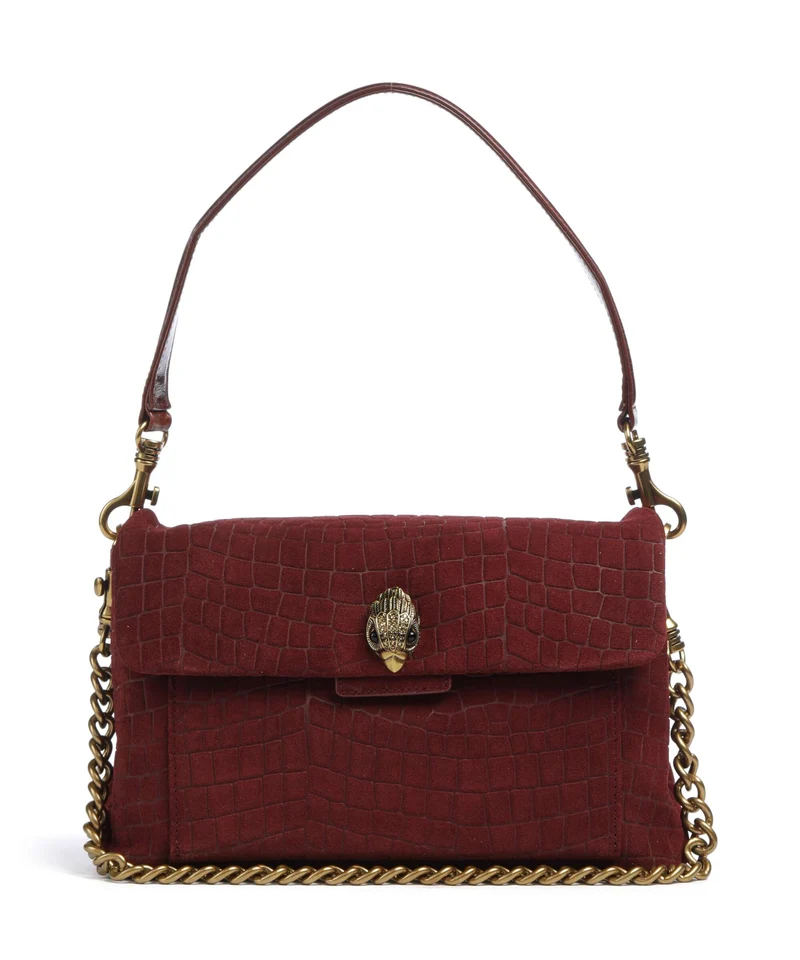 Kurt Geiger Celia Bolso de hombro wine