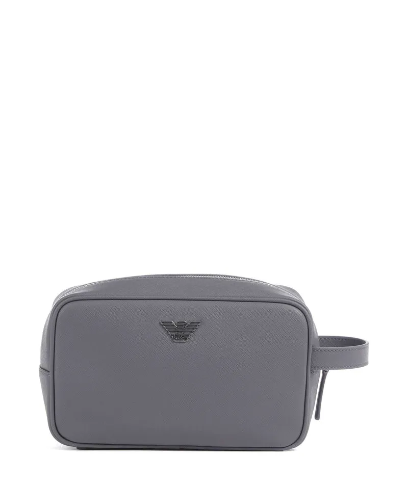 Emporio Armani Business Regenerated Neceser grey