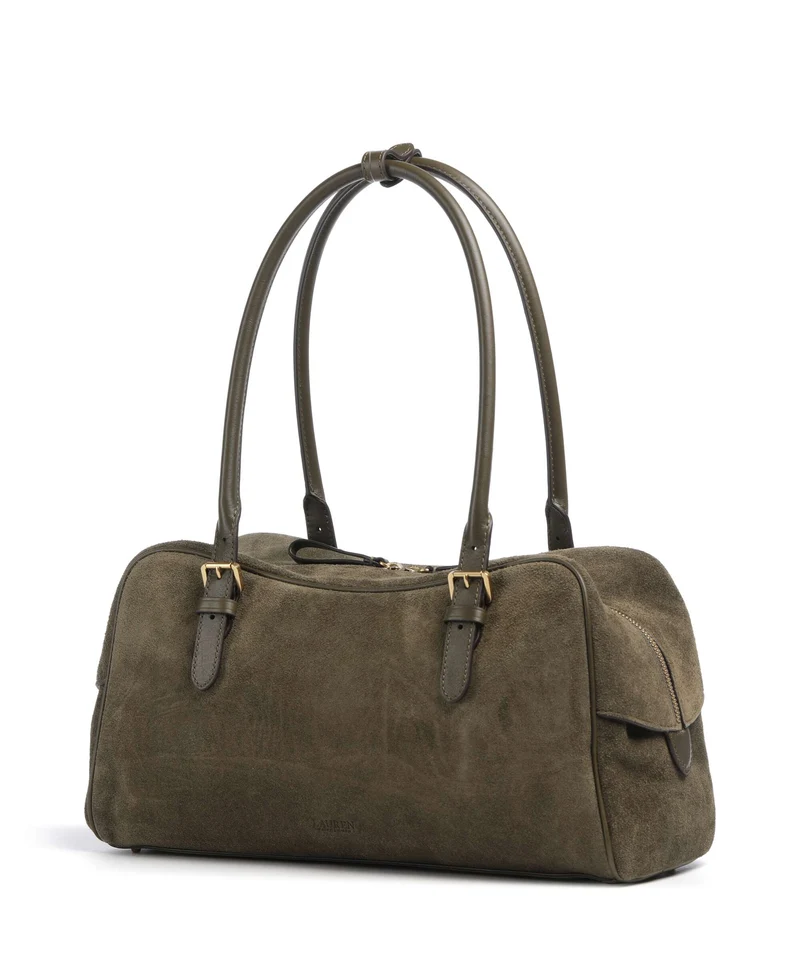 Lauren Ralph Lauren Marcy Large Bolso de hombro botanic green