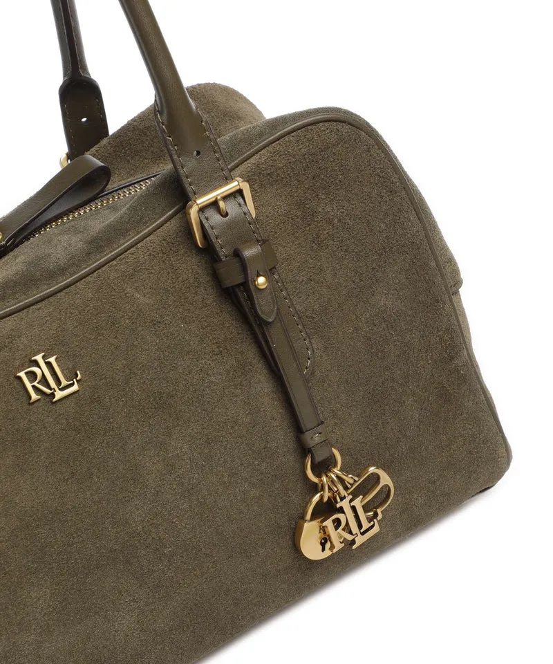 Lauren Ralph Lauren Marcy Large Bolso de hombro botanic green