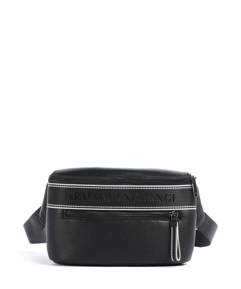 Armani Exchange Ian Riñonera black