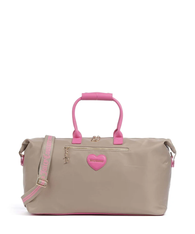 Juicy Couture Bolsa de fin de semana beige