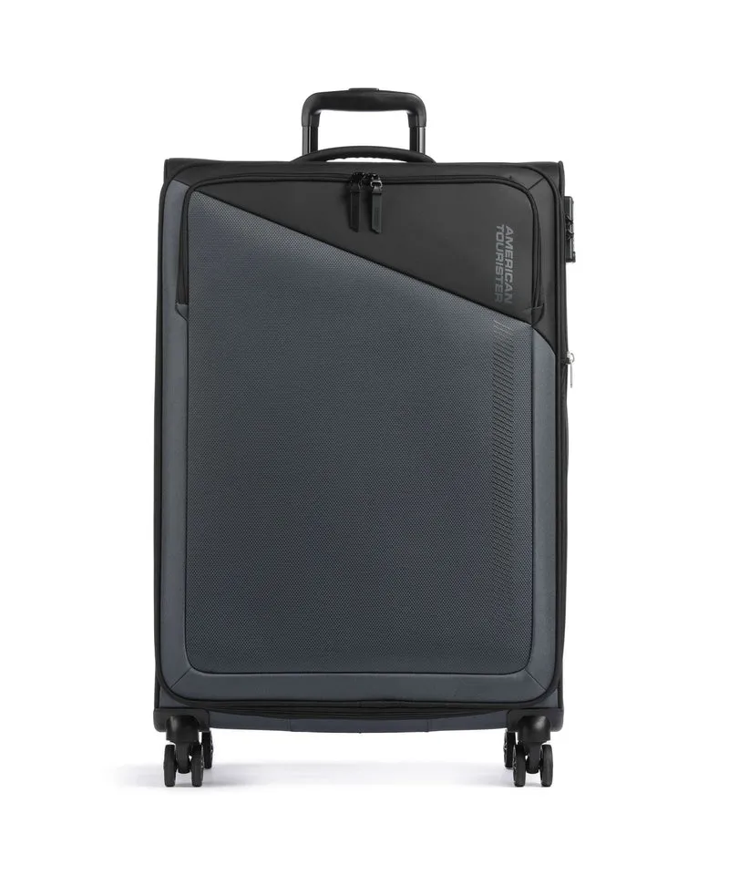 American Tourister Daring Dash L Maleta con 4 ruedas black/grey
