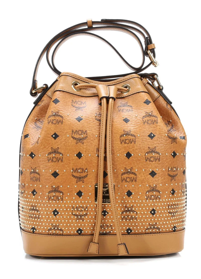 MCM Bolso de hobo cognac
