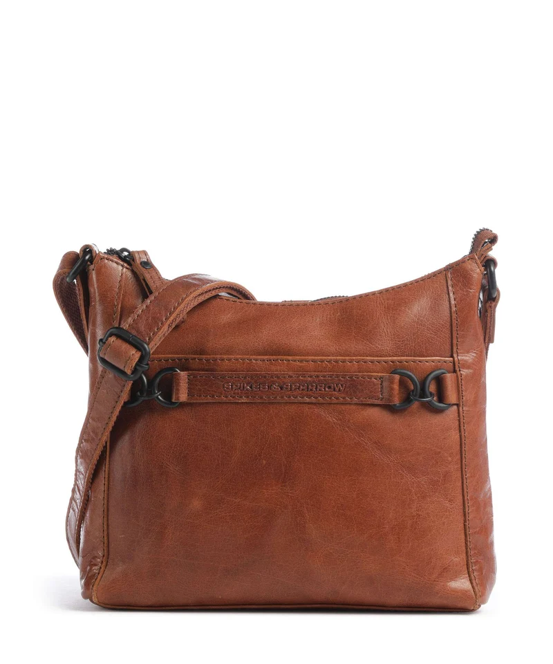 Spikes & Sparrow Bronco Elize Bandolera brandy