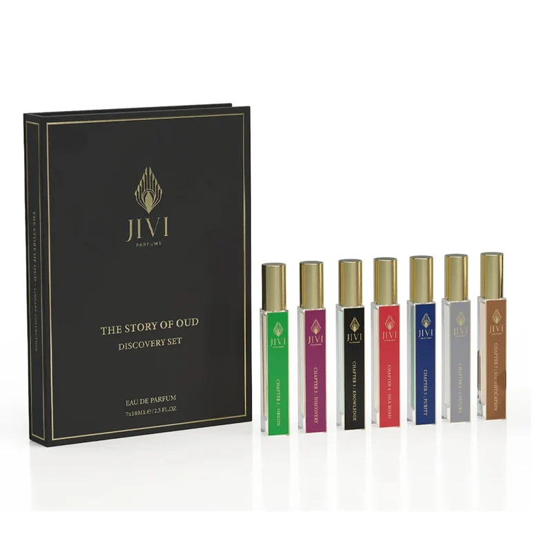 Jivi Parfums The Story Of Oud 7 x 10ml Travel Estuche