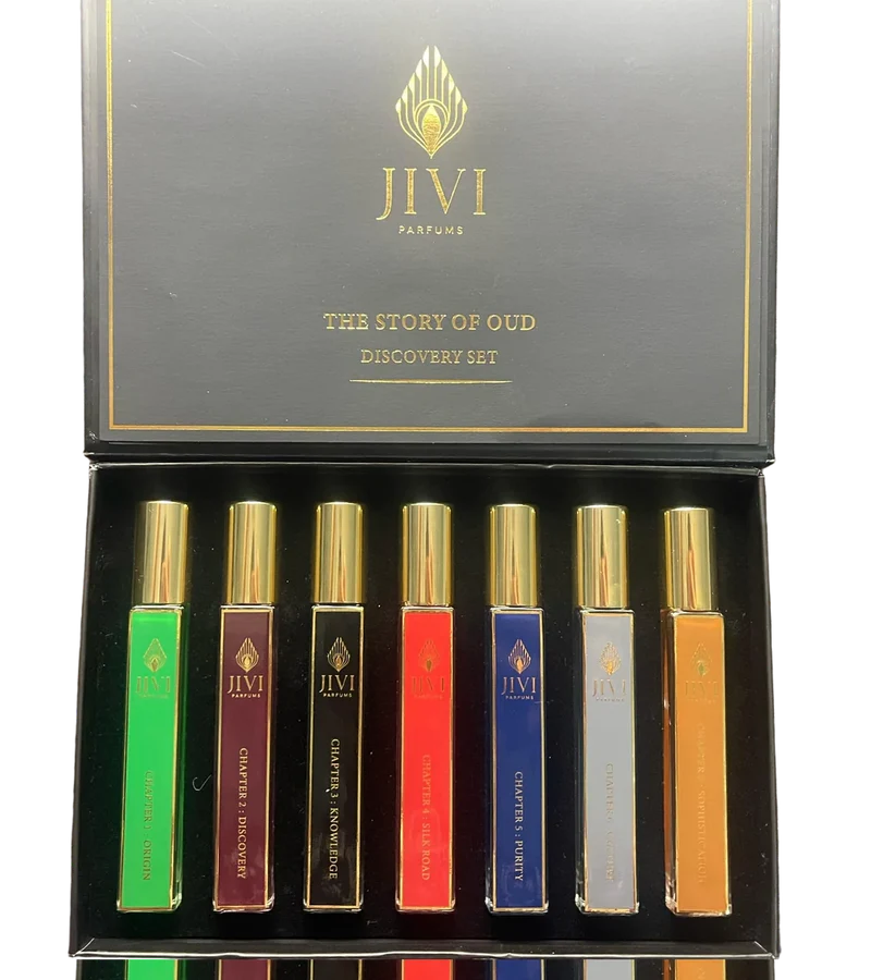 Jivi Parfums The Story Of Oud 7 x 10ml Travel Estuche
