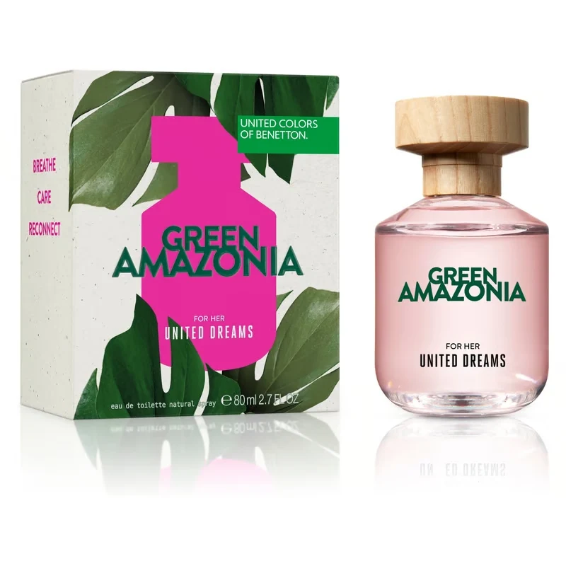 Benetton Green Amazonia For Her EDT 80ML