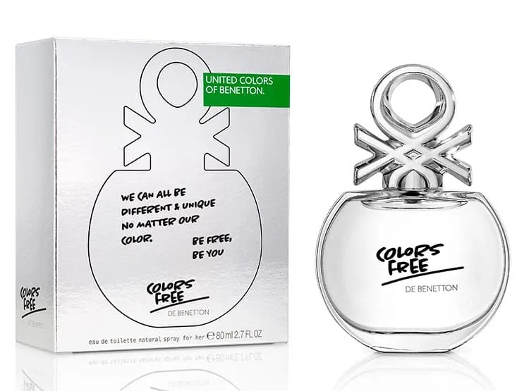 Benetton Colors Free For Her EDT 80ML