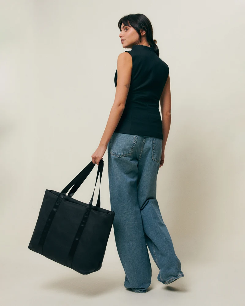 Chuby bolso shopper grande con bolsillo para portátil 14 pulgadas