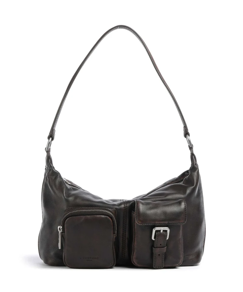 Liebeskind Andrea Lamb Snowcem S Bolso de hombro roasted coconut