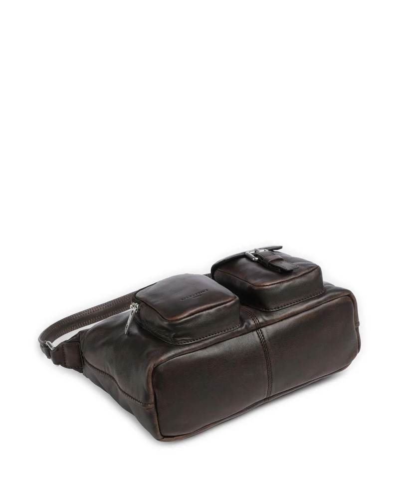 Liebeskind Andrea Lamb Snowcem S Bolso de hombro roasted coconut