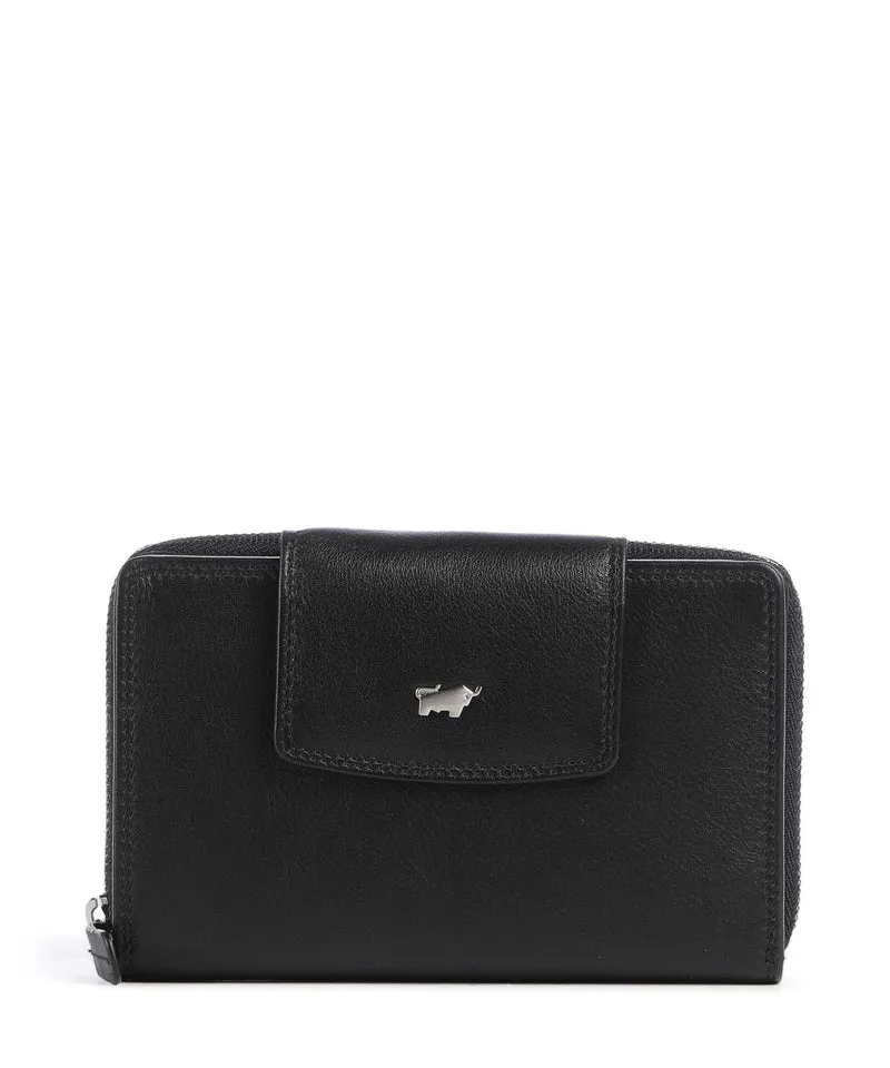 Braun Büffel Golf Monedero schwarz