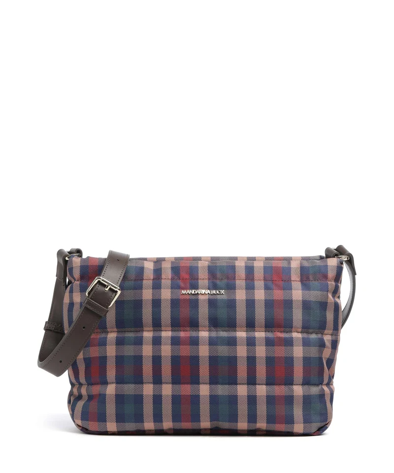 Mandarina Duck Tartan Bandolera tartan brown