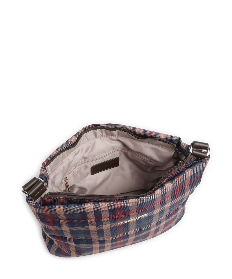 Mandarina Duck Tartan Bandolera tartan brown