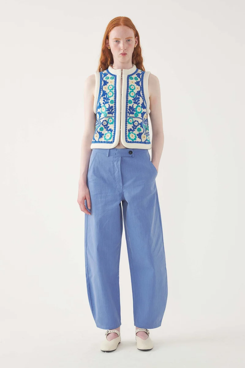 Gilet brodé Ossie