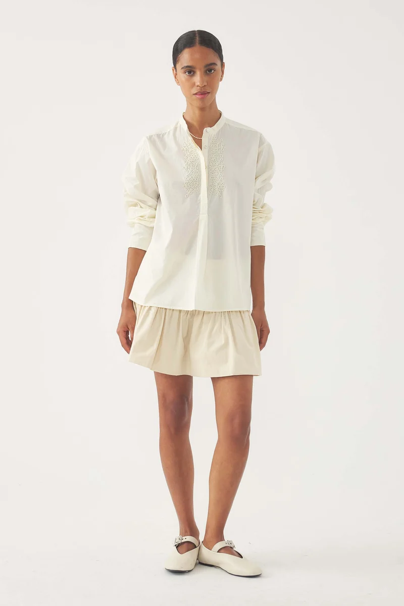 Blouse brodée Emile