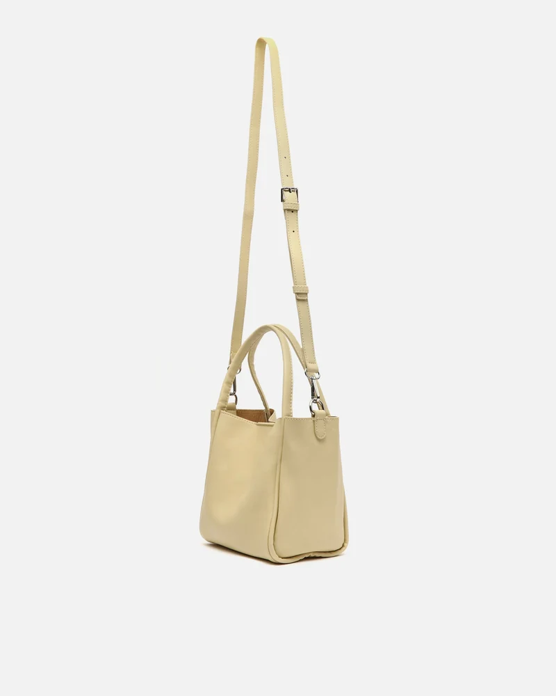 Guevi bolso tote pequeño con neceser y asa bandolera extraíble