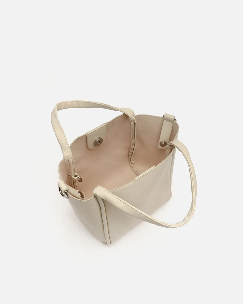 Guevi bolso tote pequeño con neceser y asa bandolera extraíble