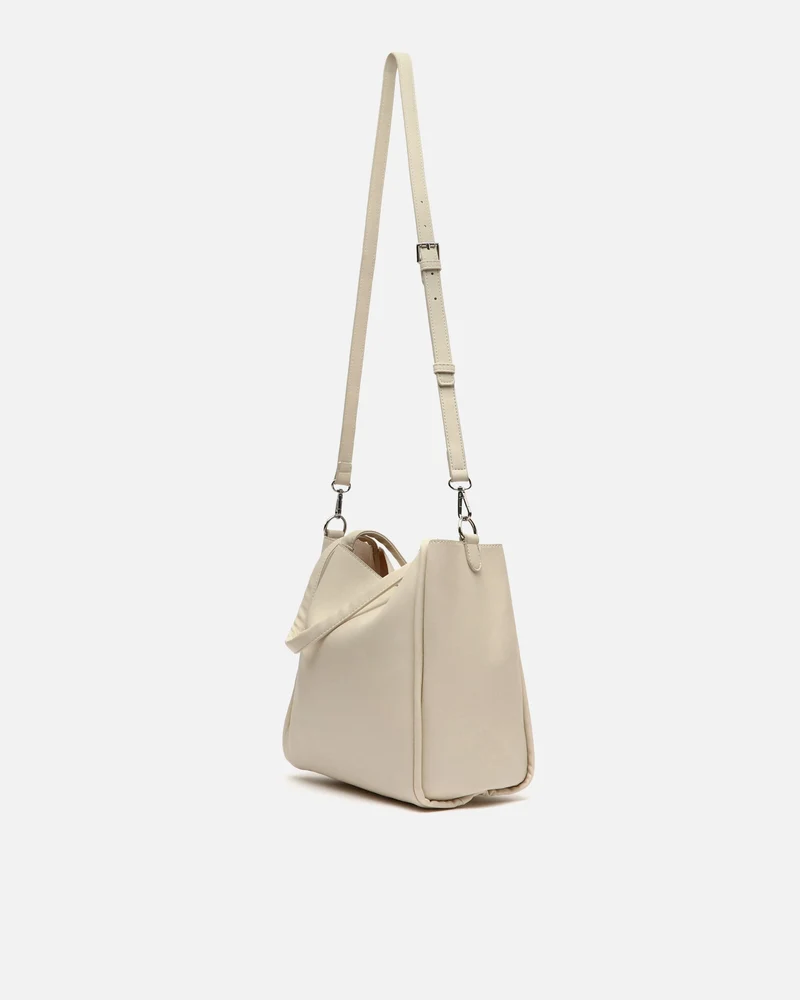 Guevon bolso de hombro con neceser y asa bandolera extraíble