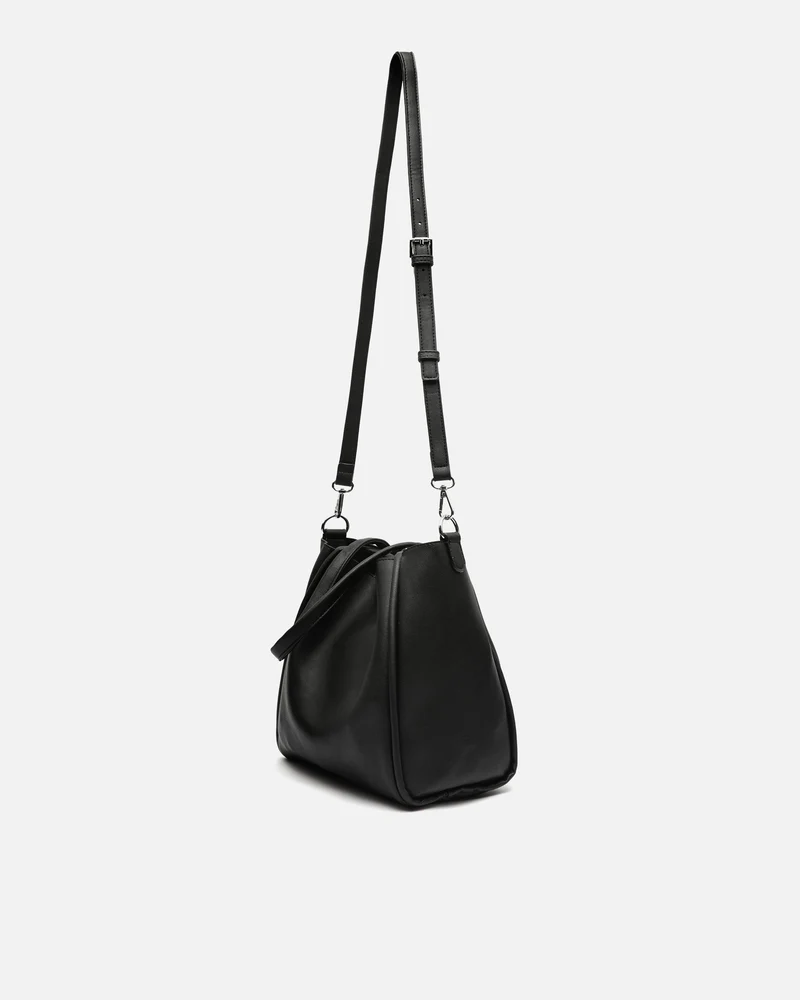 Guevon bolso de hombro con neceser y asa bandolera extraíble