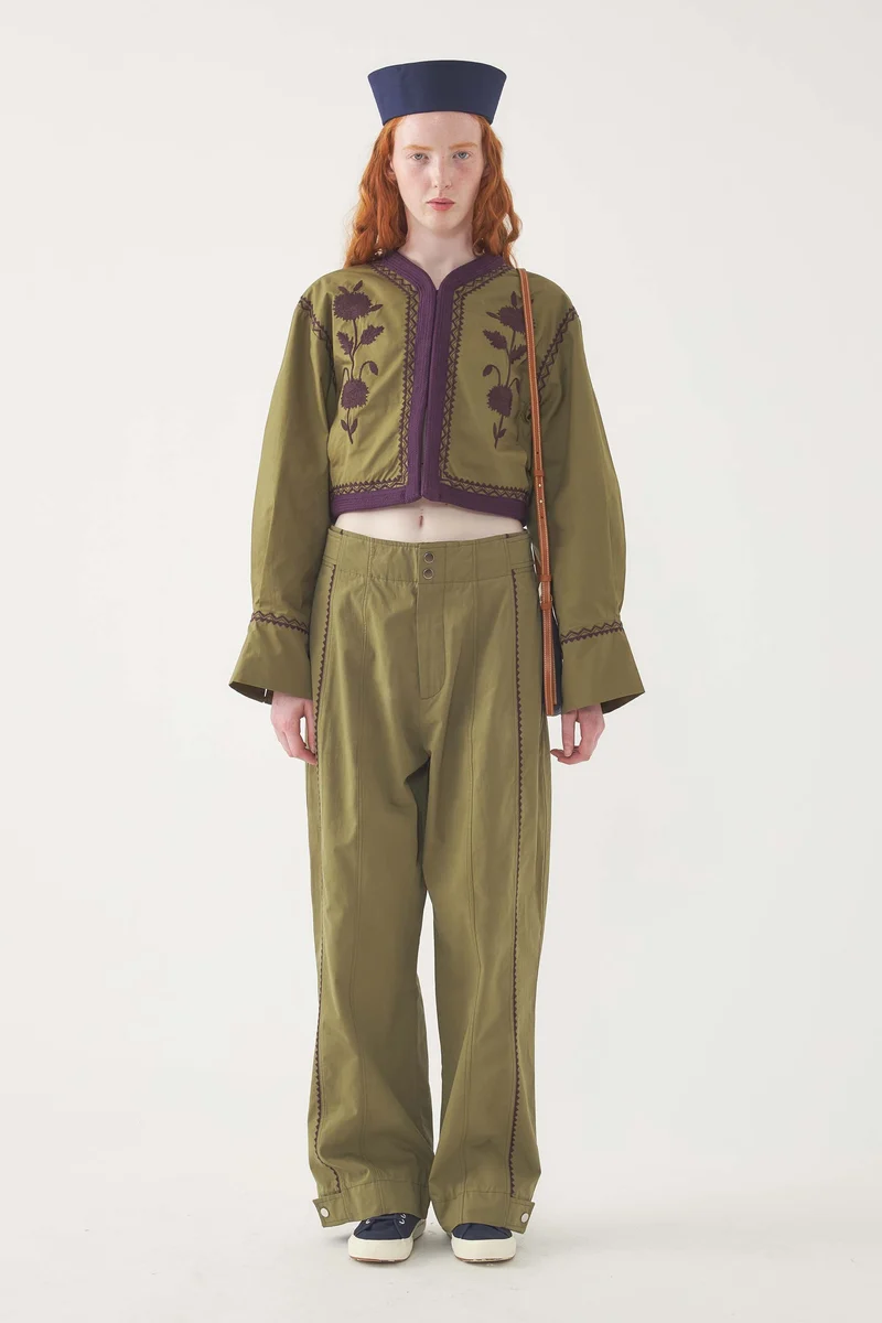 Veste brodée Winna