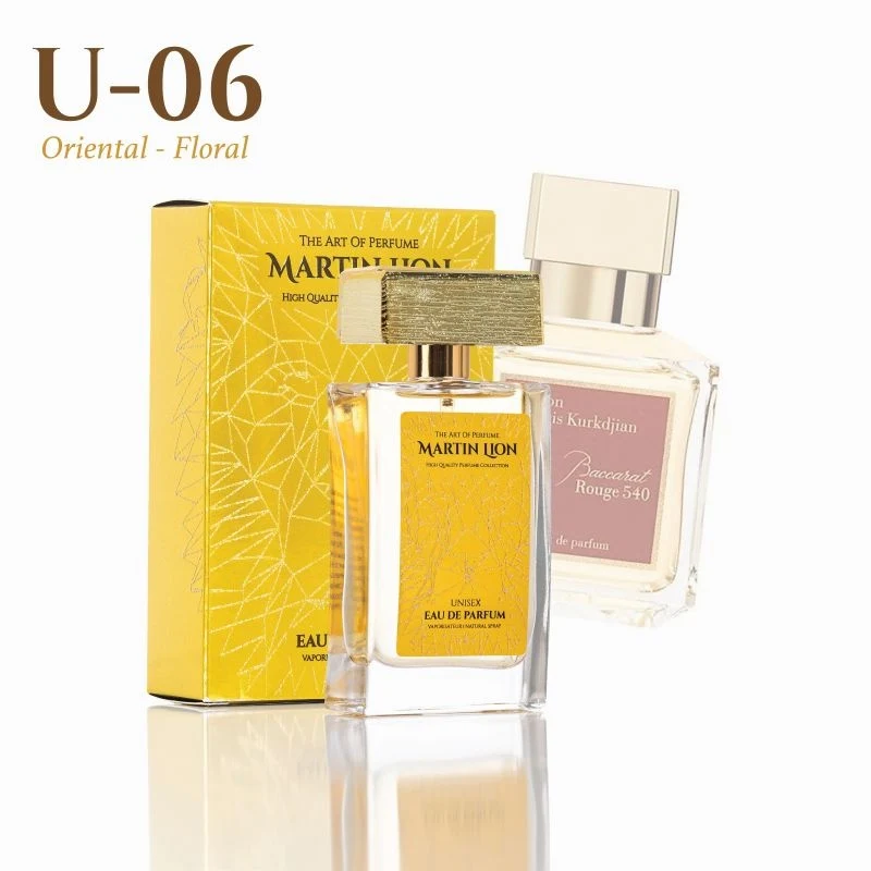 Martin Lion U06 - Inspiracion Kurkdjian Baccarat Rouge 540 - EDP 50 ML