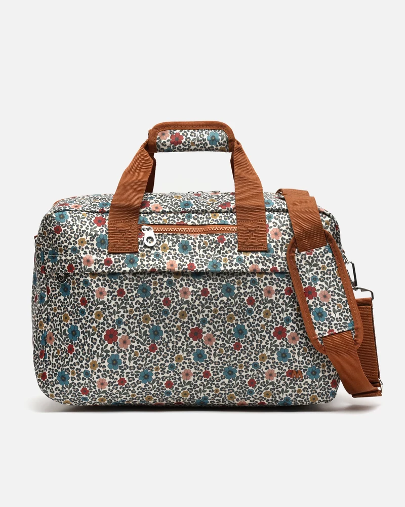 Leoflor bolsa de finde semana con estampado y asa bandolera extraíble