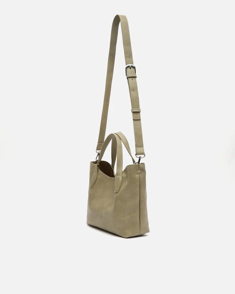 Deweti bolso tote pequeño con neceser y asa bandolera extraíble