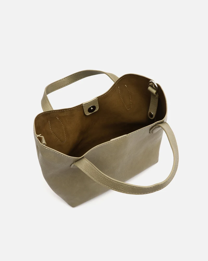 Deweti bolso tote pequeño con neceser y asa bandolera extraíble