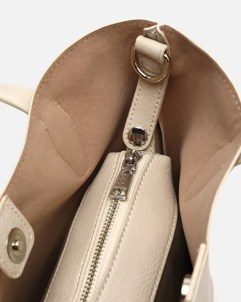 Deweti bolso tote pequeño con neceser y asa bandolera extraíble