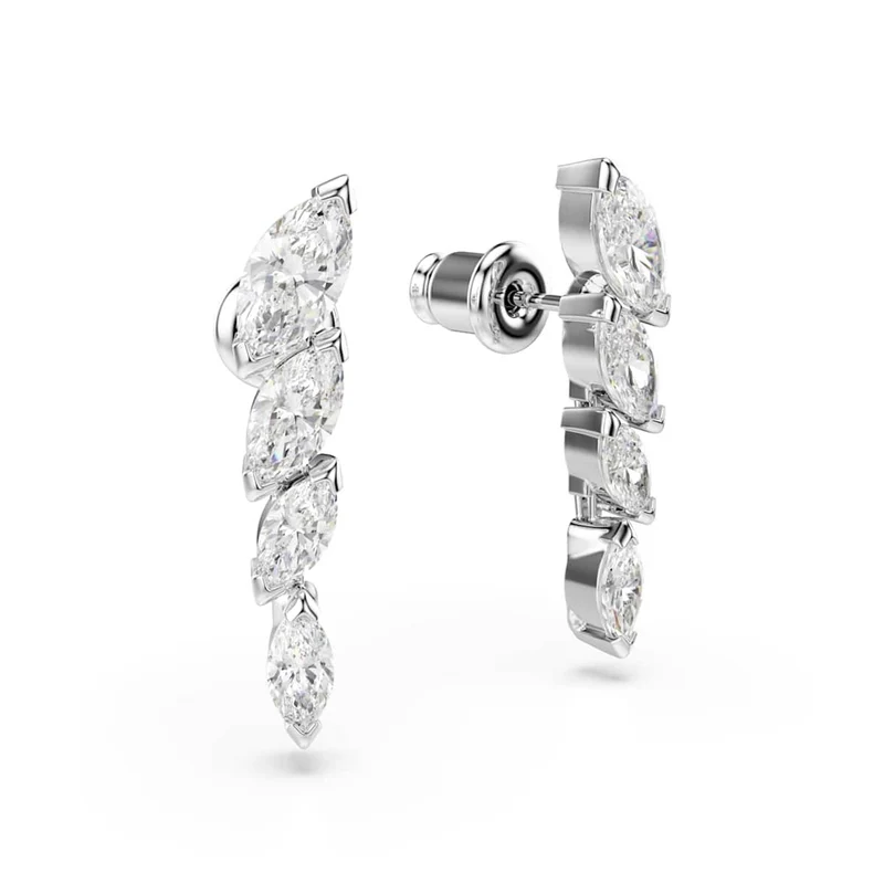 Swarovski Mesmera Glam Zilverkleurige Oorbellen 5748007