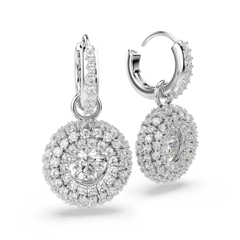 Swarovski Sublima Glam Zilverkleurige Oorbellen 5738193