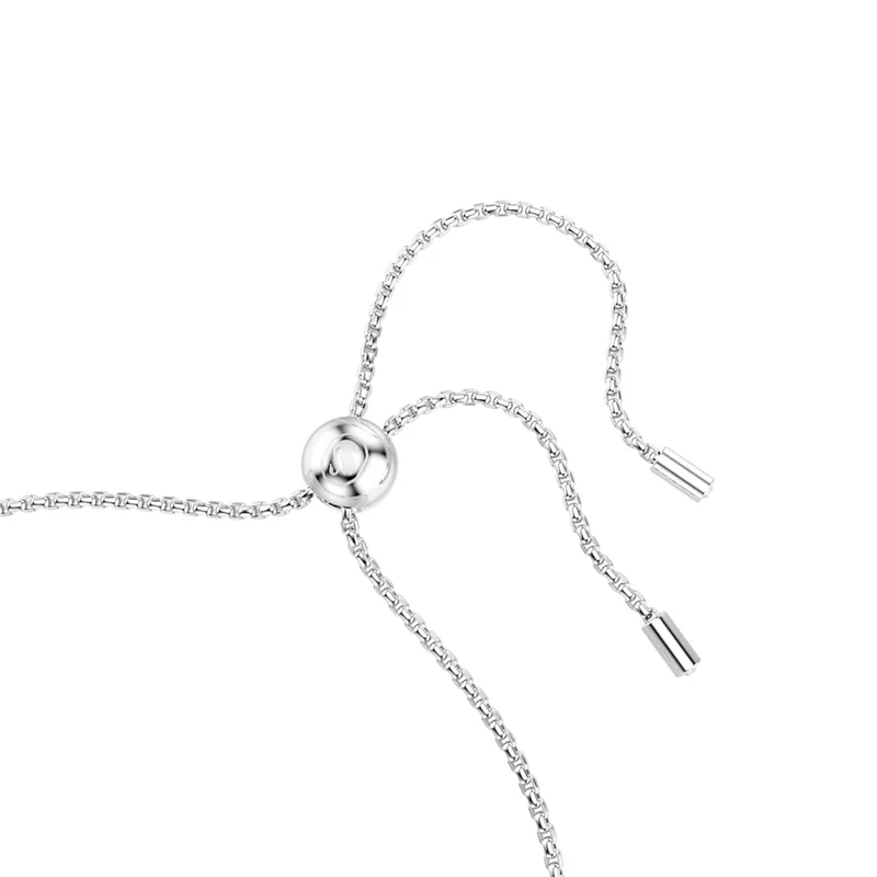 Swarovski Matrix Tennis Zilveren Armband met Groene Accenten 5758987
