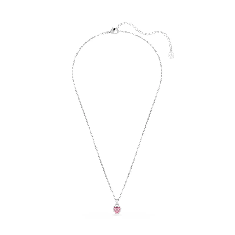 Swarovski Chroma Zilveren Ketting met Roze Accenten 5757789